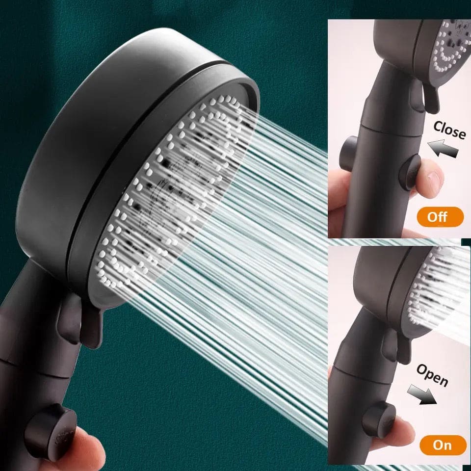 Rainfall Shower Head, Multifunctional High Pressure Shower Head, 4 In 1 Bathroom Shower Sprayer, High Pressure Handheld Shower Spray Nozzle, One Water Stop Function Shower Head, Home Bath Shower Nozzle Water Heater Filter Shower Rainfall Shower Head, Multifunctional High Pressure Shower Head, 4 In 1 Bathroom Shower Sprayer, High Pressure Handheld Shower Spray Nozzle, One Water Stop Function Shower Head, Home Bath Shower Nozzle Water Heater Filter Shower